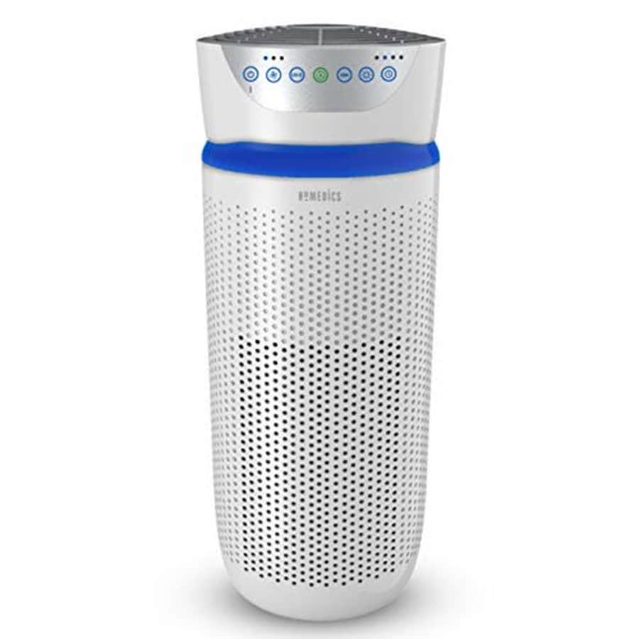 HoMedics TotalClean Tower Air Purifier for Viruses, Bacteria, Allergens, Dust, Germs, HEPA Filter, for $145