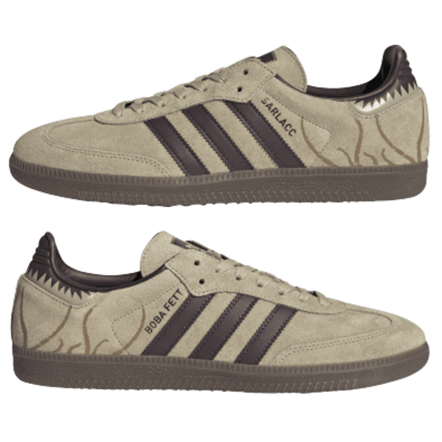 adidas Originals Men's Star Wars Sarlacc Pit Samba Shoes for $72