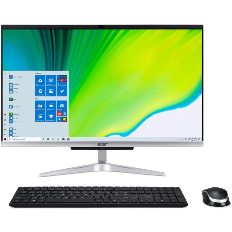 Acer Aspire 10th-Gen. Ice Lake 23.8" All-in-One Desktop w/ 512GB SSD for $600