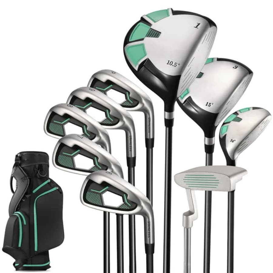 Naipo 13-Piece Right-Handed Golf Club Set for $186 Naipo 13-Piece Right-Handed Golf Club Set for $186