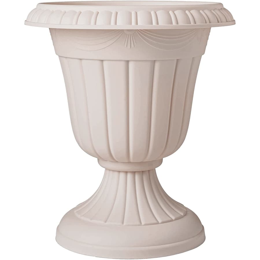 Arcadia Garden Products Plastic Traditional Urn Planter for $34 Arcadia Garden Products Plastic Traditional Urn Planter for $34