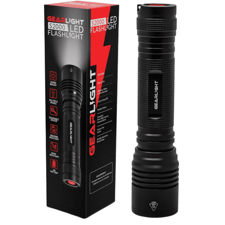 GearLight S2000 LED Flashlight for $18 GearLight S2000 LED Flashlight for $18