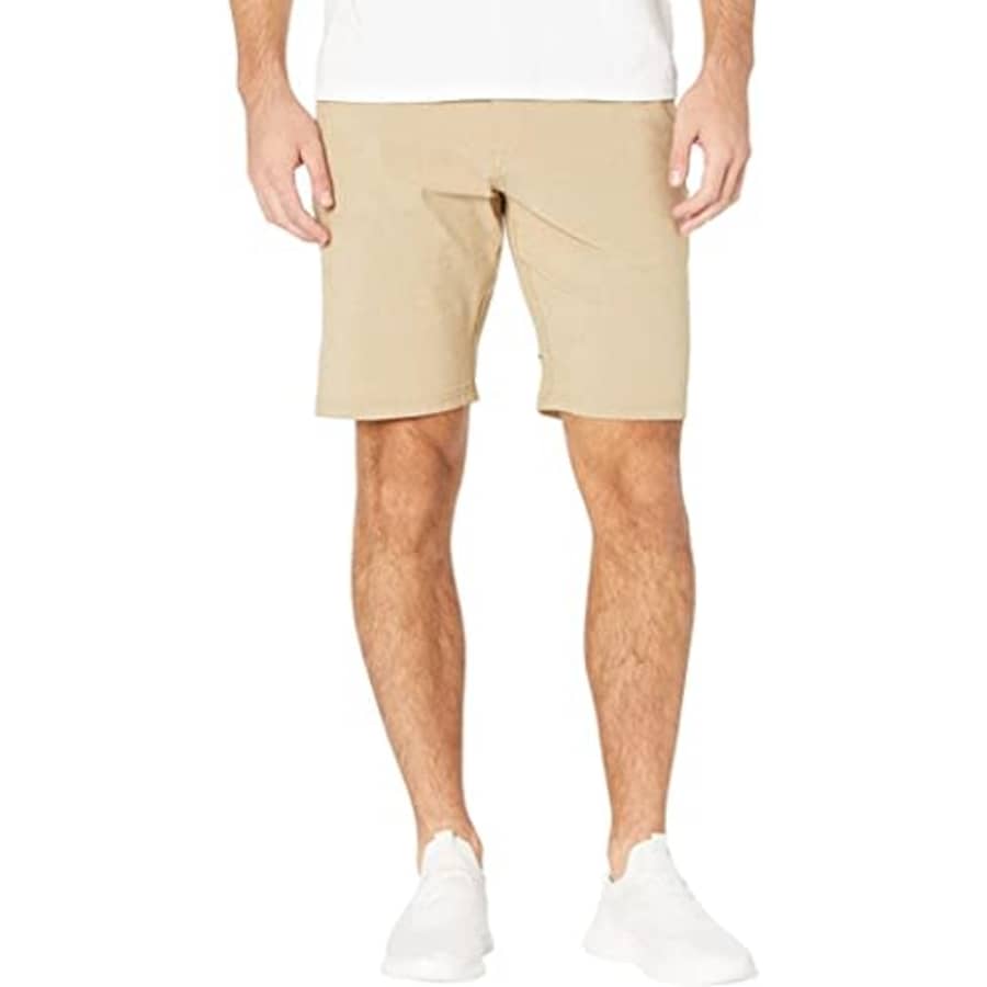 Volcom Men's Regular Frickin Cross Shred Static 20" Hybrid Shorts, Dark Khaki, 31 for $40