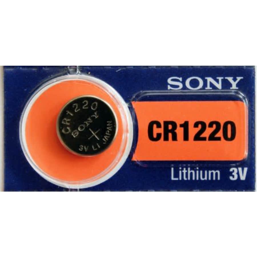 Sony Lithium 3V Batteries Size CR1220 (Pack of 5) for $6 Sony Lithium 3V Batteries Size CR1220 (Pack of 5) for $6