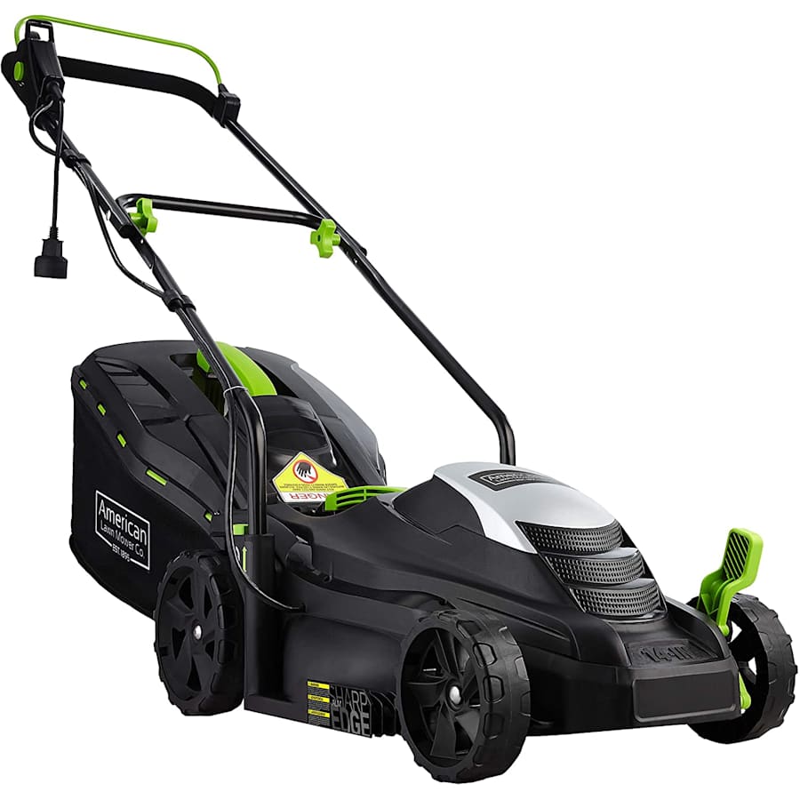 American Lawn Mower Co 14" 11A Corded Electric Lawn Mower for $81 American Lawn Mower Co 14" 11A Corded Electric Lawn Mower for $81