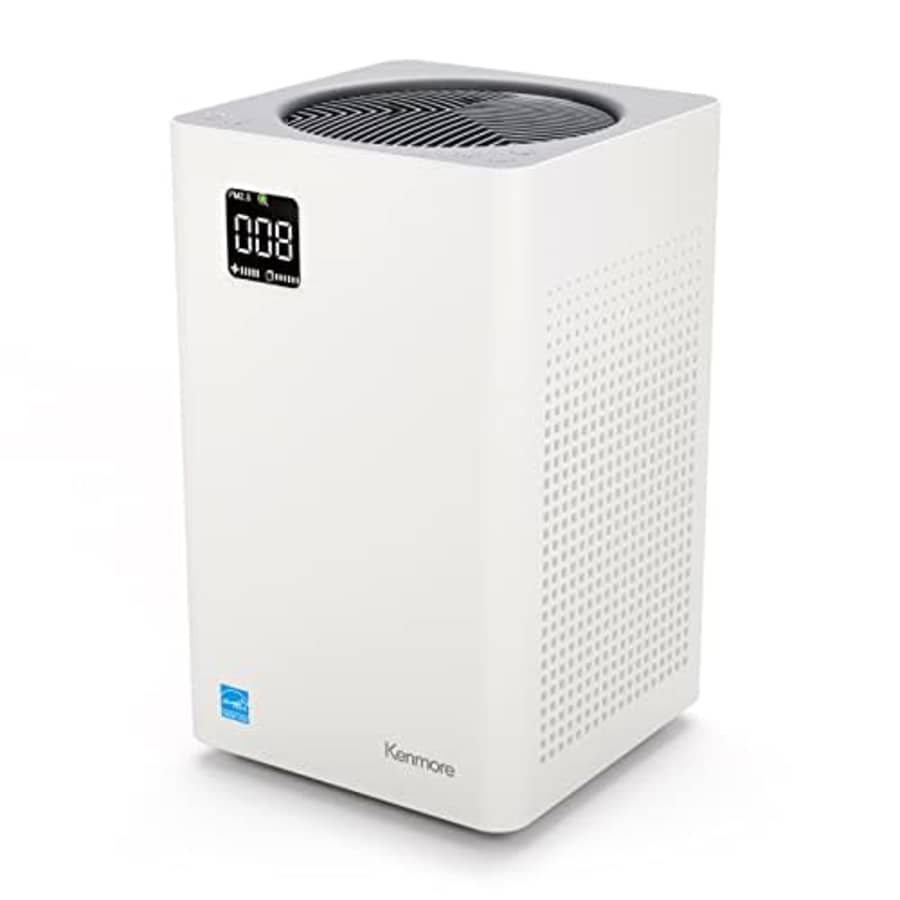 Kenmore PM2010 Air Purifier with H13 True HEPA Filter, Covers Up to 1200 Sq.Foot, 24db SilentClean for $120