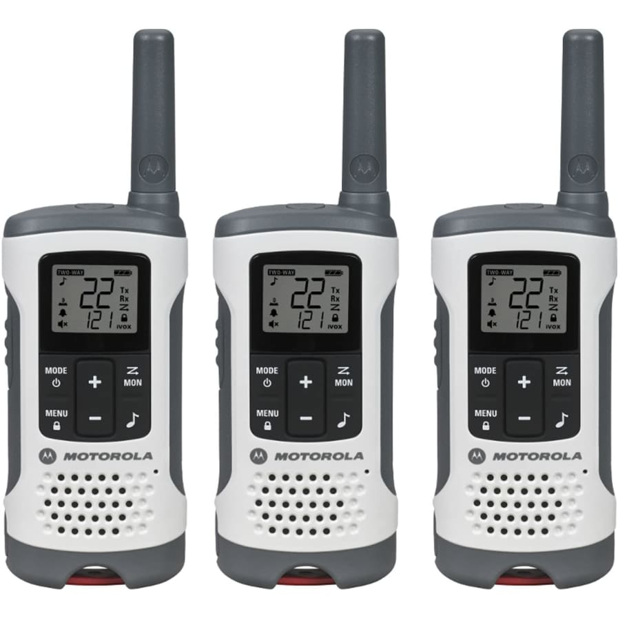 Motorola T260TP Talkabout Radio 3-Pack for $95