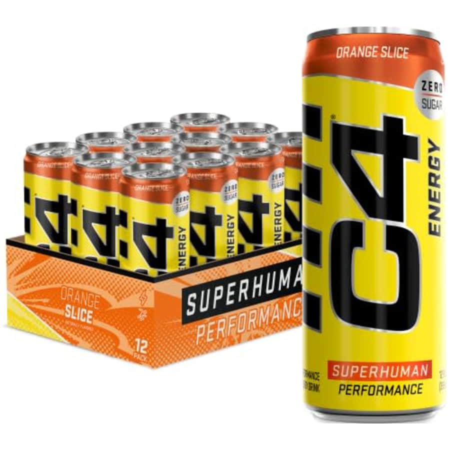 Cellucor C4 Original Sugar Free Energy Drink | Orange Slice | Pre Workout Performance Drink with No for $21
