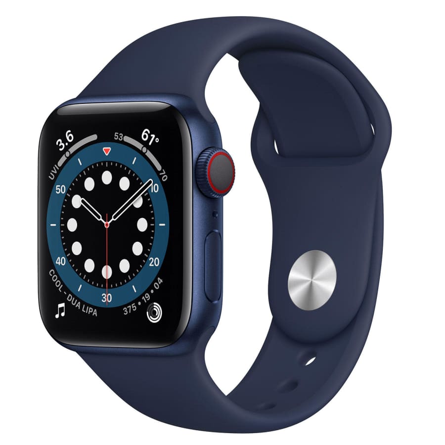 Refurb Apple Watch Series 6 40mm GPS + Cellular Smartwatch: $107
