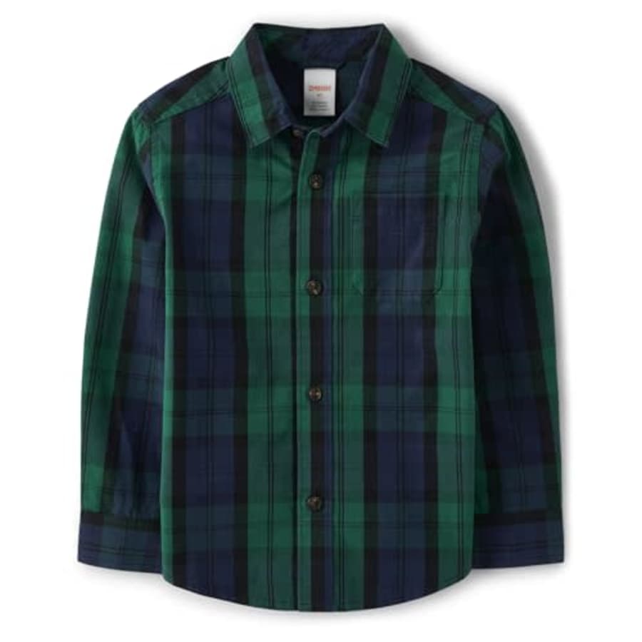 Gymboree,and Toddler Long Sleeve Button Up Shirt,Green Nutcracker,4T for $16 Gymboree,and Toddler Long Sleeve Button Up Shirt,Green Nutcracker,4T for $16