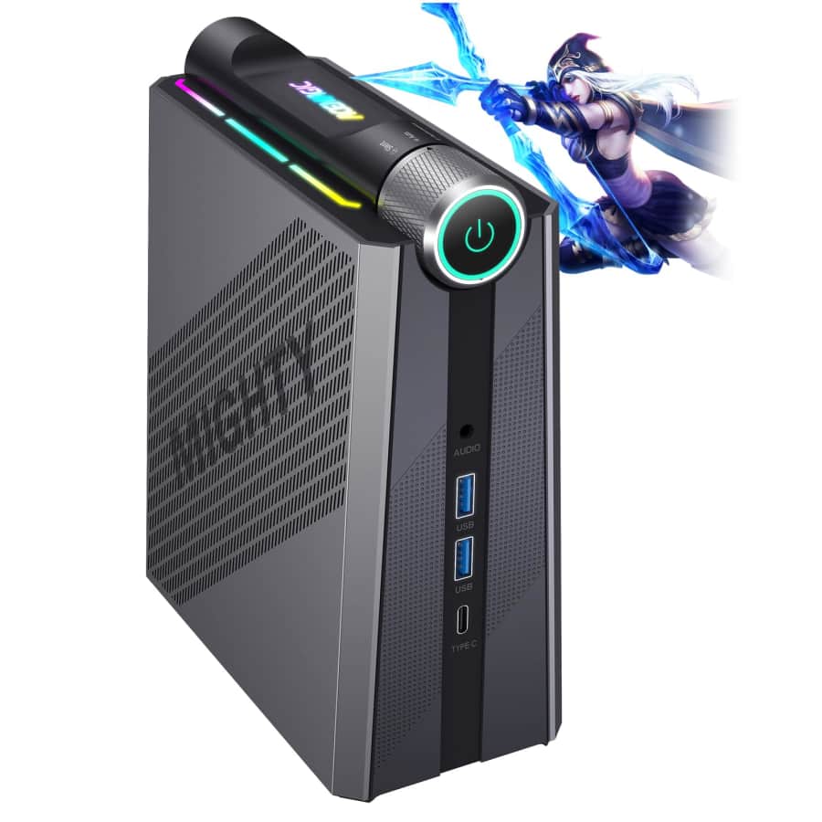 Ace Magic AD08 11th-Gen. i9 Mini Desktop Gaming PC for $398