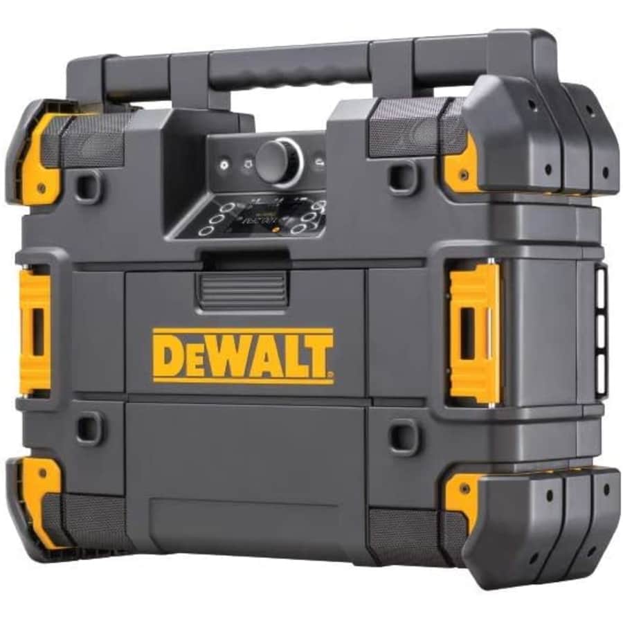 DeWalt TSTAK Portable Bluetooth Radio w/ Charger for $399