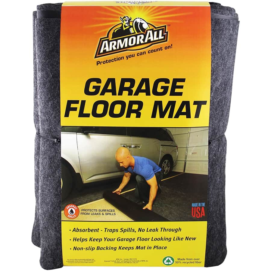 Armor All Small Vehicle Garage Floor Mat for $73 Armor All Small Vehicle Garage Floor Mat for $73