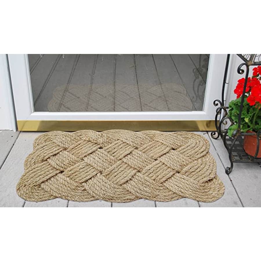 Nedia Home Lover's Knot Coir Doormat for $25 Nedia Home Lover's Knot Coir Doormat for $25