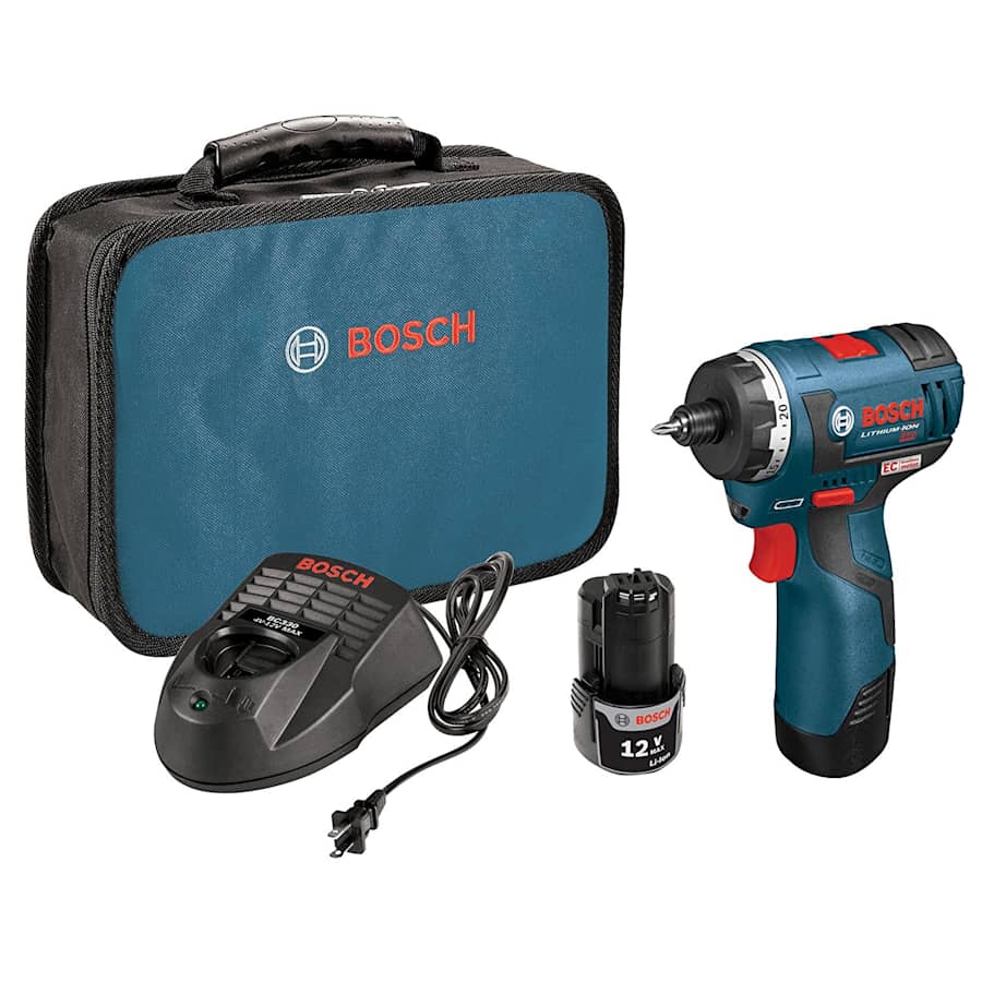 Bosch 12V Max 2-Speed Pocket Driver Kit for $69 Bosch 12V Max 2-Speed Pocket Driver Kit for $69