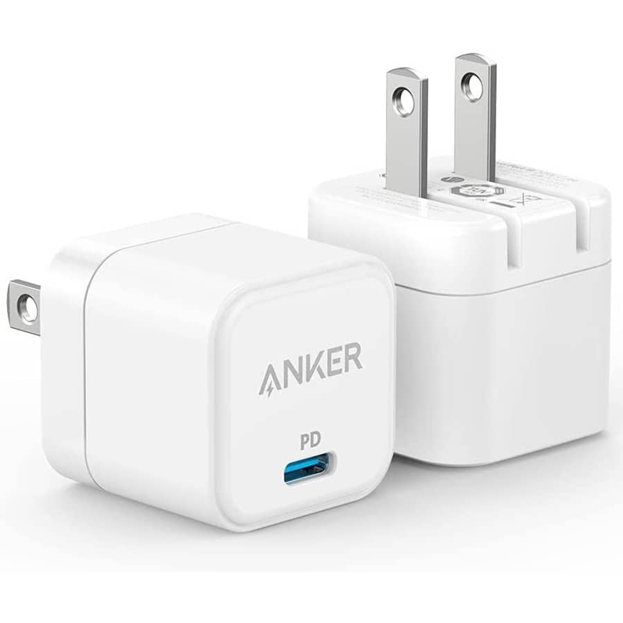 Anker USB-C Fast Charger 2-Pack: $12