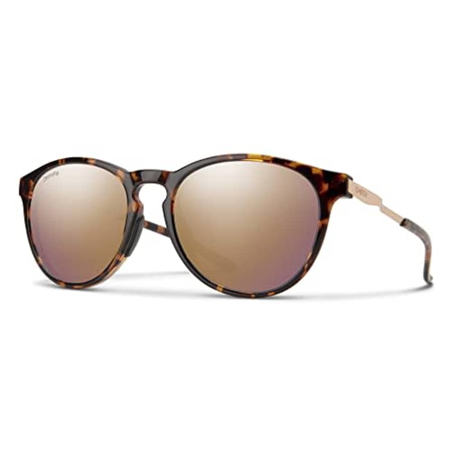 Smith Wander Lifestyle Sunglasses - Tortoise | Chromapop Polarized Rose Gold Mirror for $215