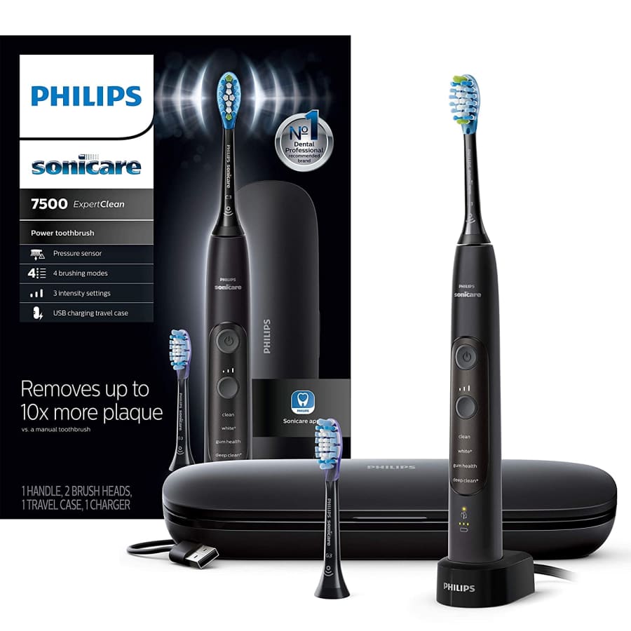 Philips Sonicare ExpertClean 7500 Bluetooth Rechargeable Electric Toothbrush: $99.96