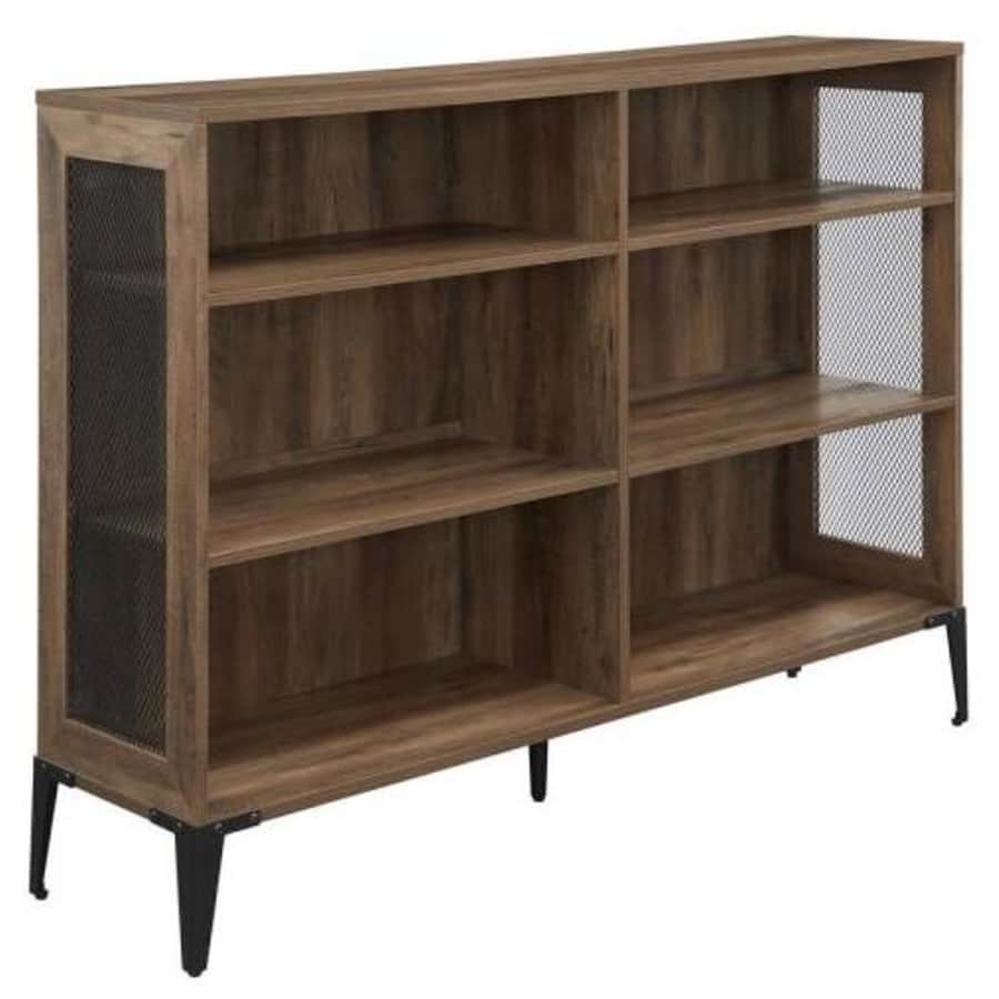 Welwick Designs 52" 6-Shelf Standard Bookcase for $169