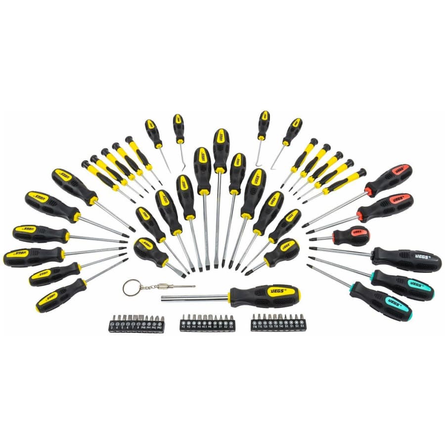 JEGS 69-Piece Magnetic Screwdriver Set for $21 JEGS 69-Piece Magnetic Screwdriver Set for $21