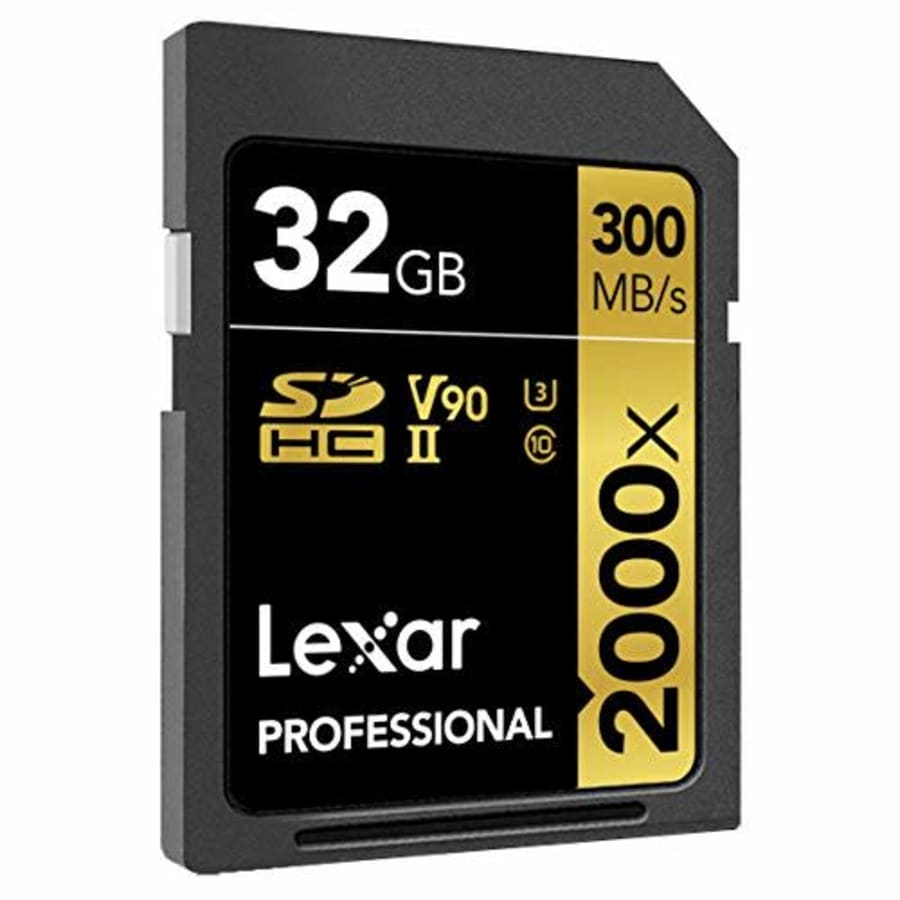 Lexar Professional 2000x 32GB SDHC UHS-II Card (LSD32GCBNA2000R) for $78 Lexar Professional 2000x 32GB SDHC UHS-II Card (LSD32GCBNA2000R) for $78