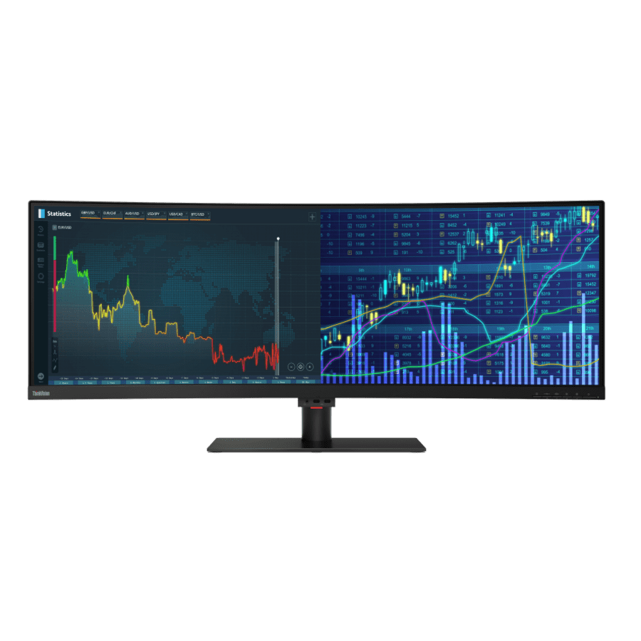 Lenovo ThinkVision P44w-10 43" 32:10 Curved HDR Monitor for $803