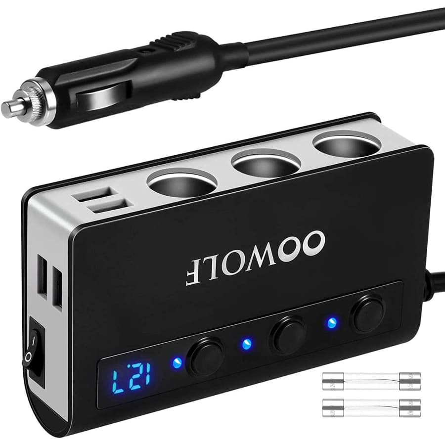 Oowolf Cigarette Lighter Adapter for $18