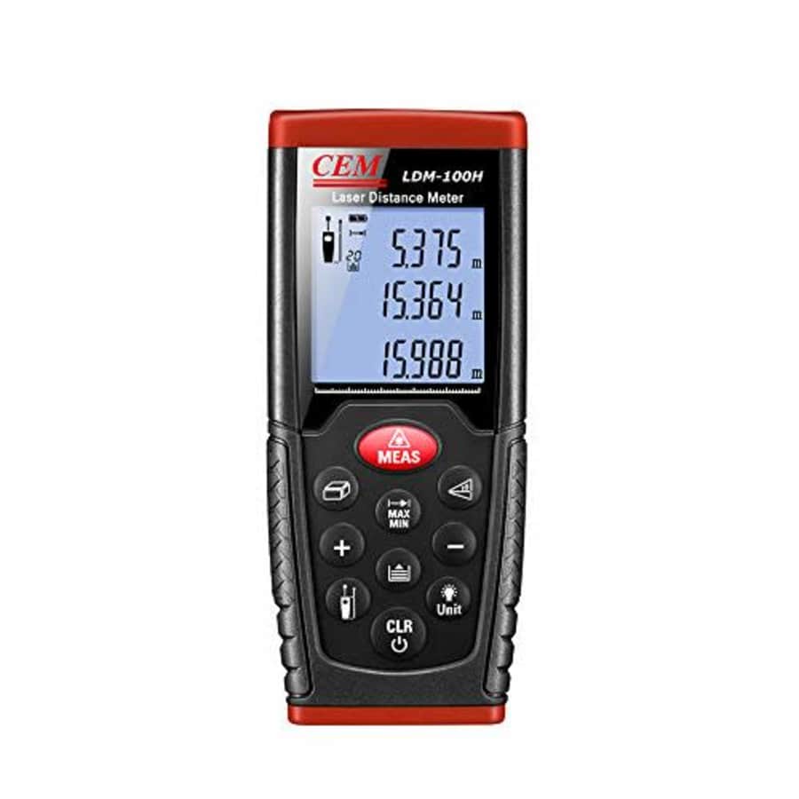 Continental Ele CEM LDM-100H Laser Measure Meter with bluetooth Outdoor Laser Distance Meter Laser Tape Measure for $70 Continental Ele CEM LDM-100H Laser Measure Meter with bluetooth Outdoor Laser Distance Meter Laser Tape Measure for $70