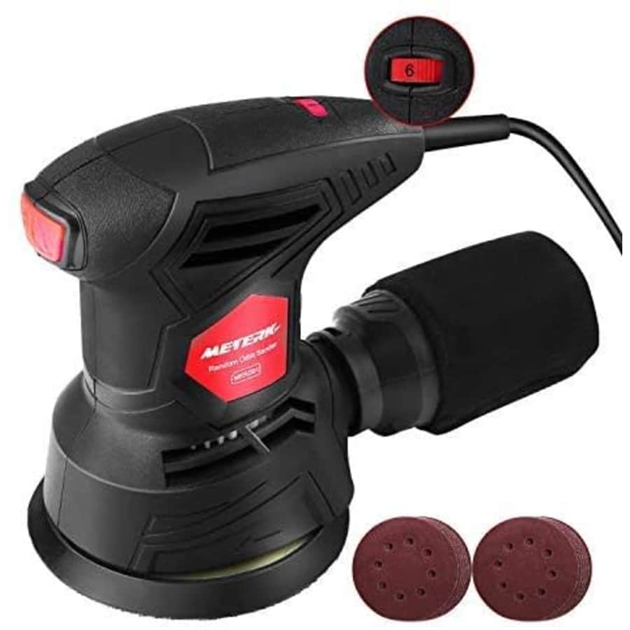 Meterk 2.5A 5" Random Orbit Sander for $25 Meterk 2.5A 5" Random Orbit Sander for $25