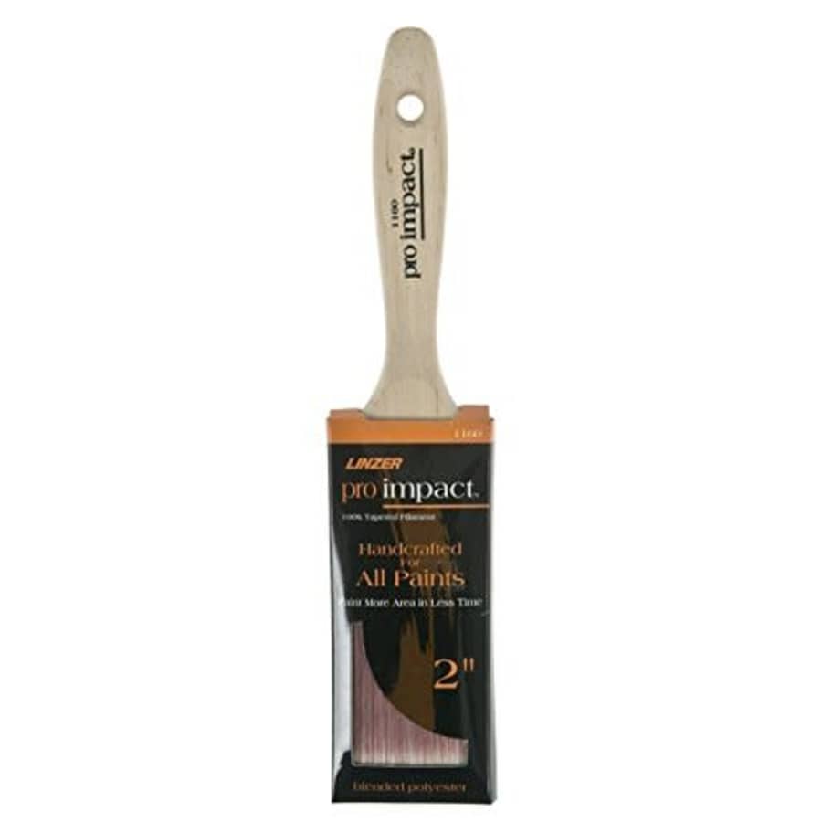 Linzer Pro Impact 2 in. W Angle Paint Brush for $20