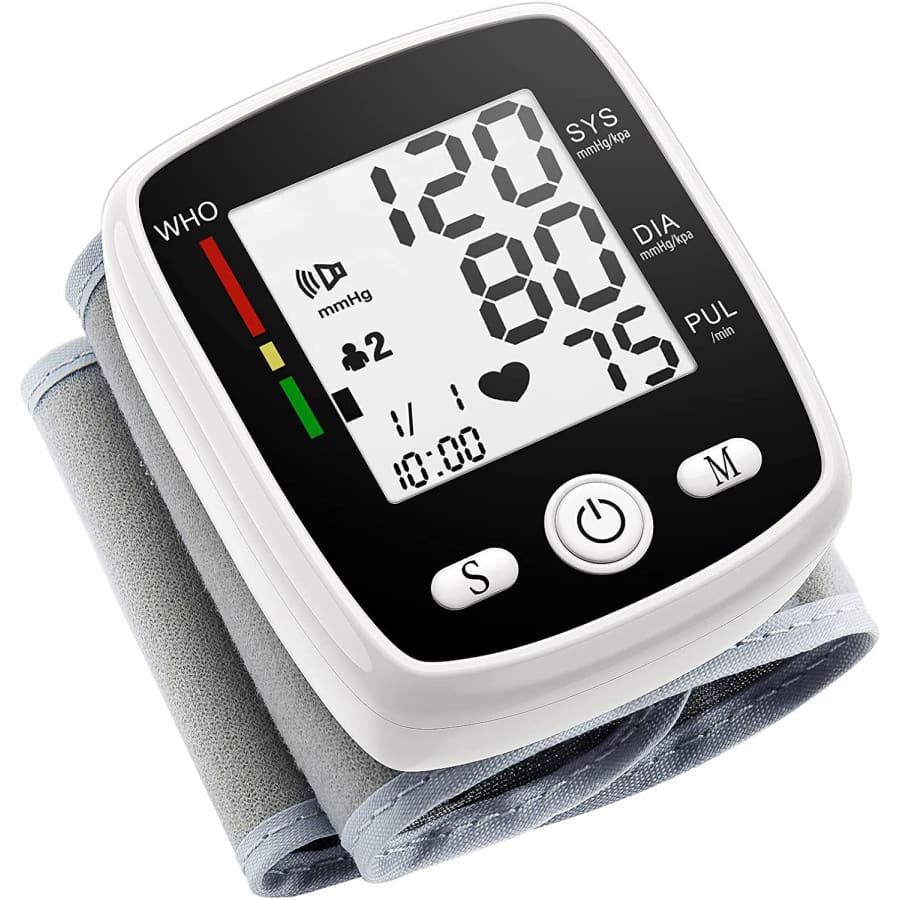 Mbupai Digital Wrist Blood Pressure Cuff for $22