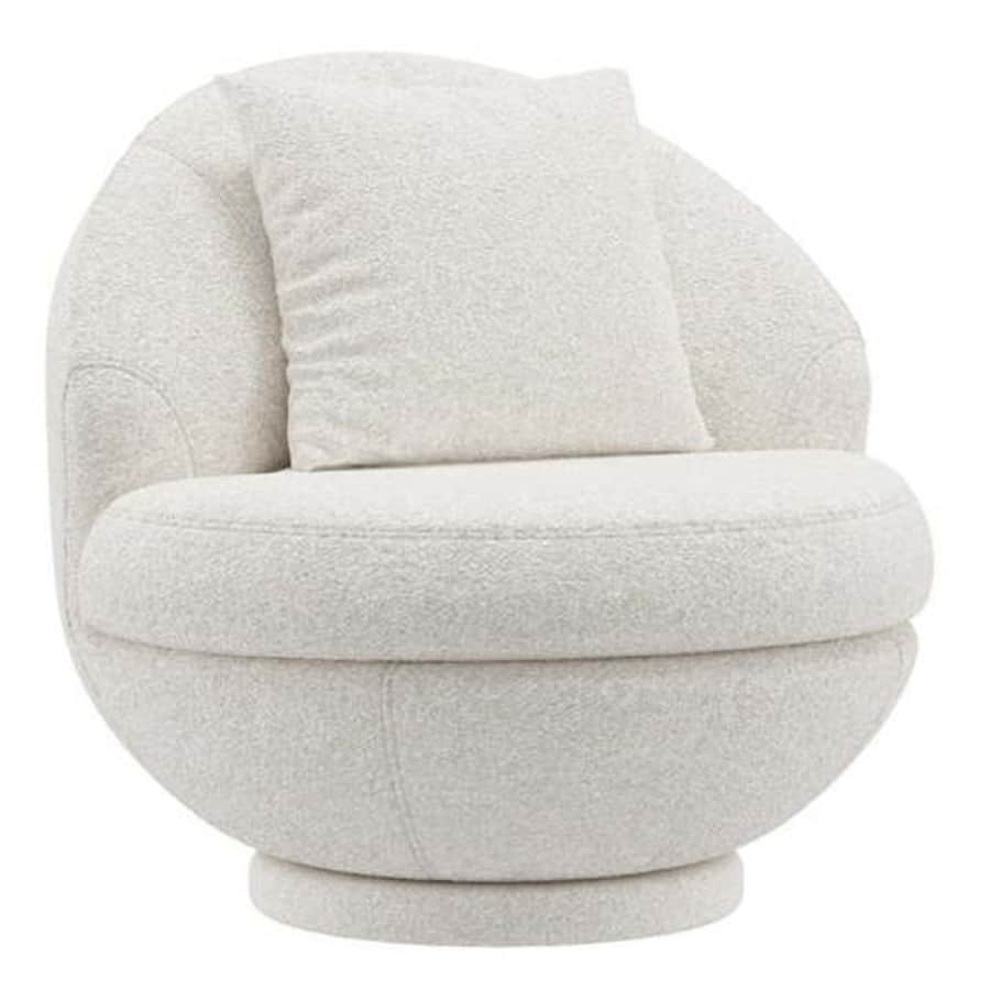 Hillsdale Boulder Upholstered Swivel Storage Chair for $150
