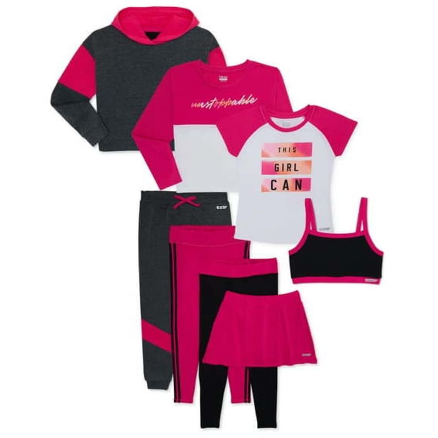 Hind Girls' Active 8-Piece Set for $25