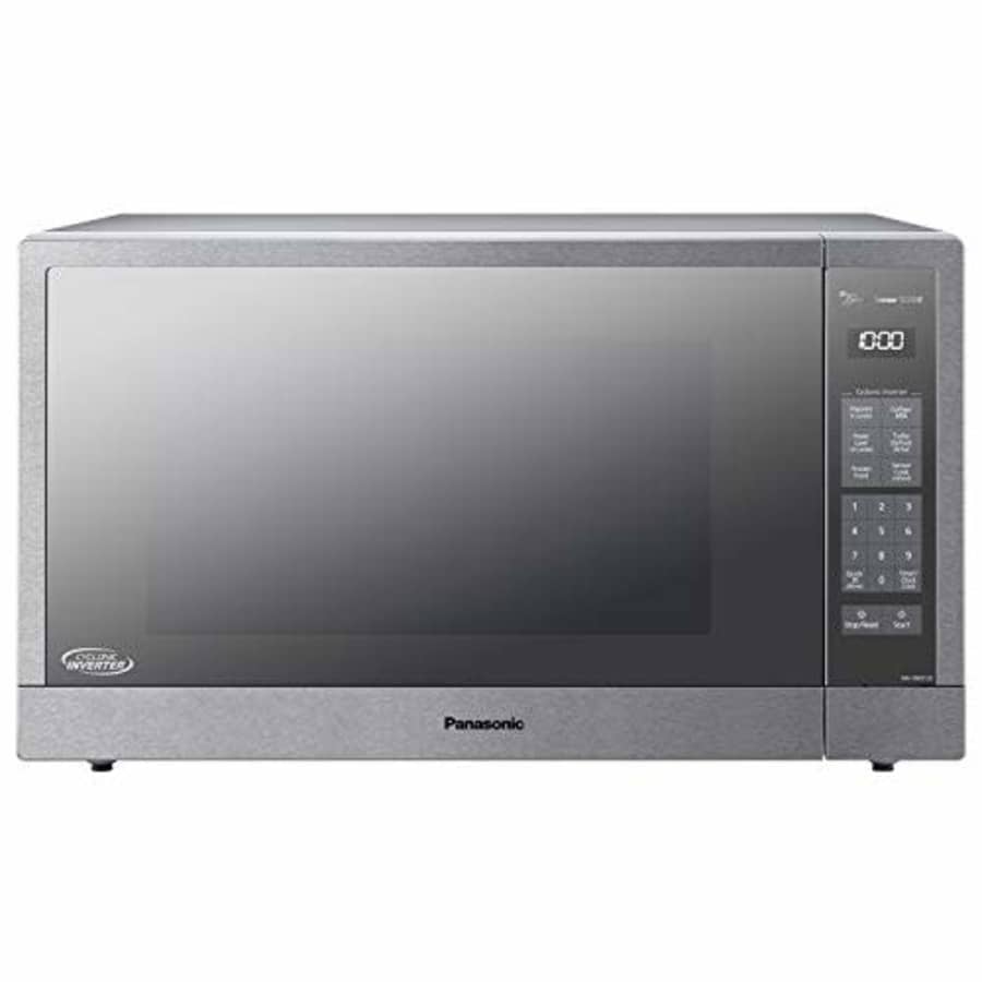 Panasonic Microwave Oven, Stainless Steel Countertop/Built-In Cyclonic Wave with Inverter for $380