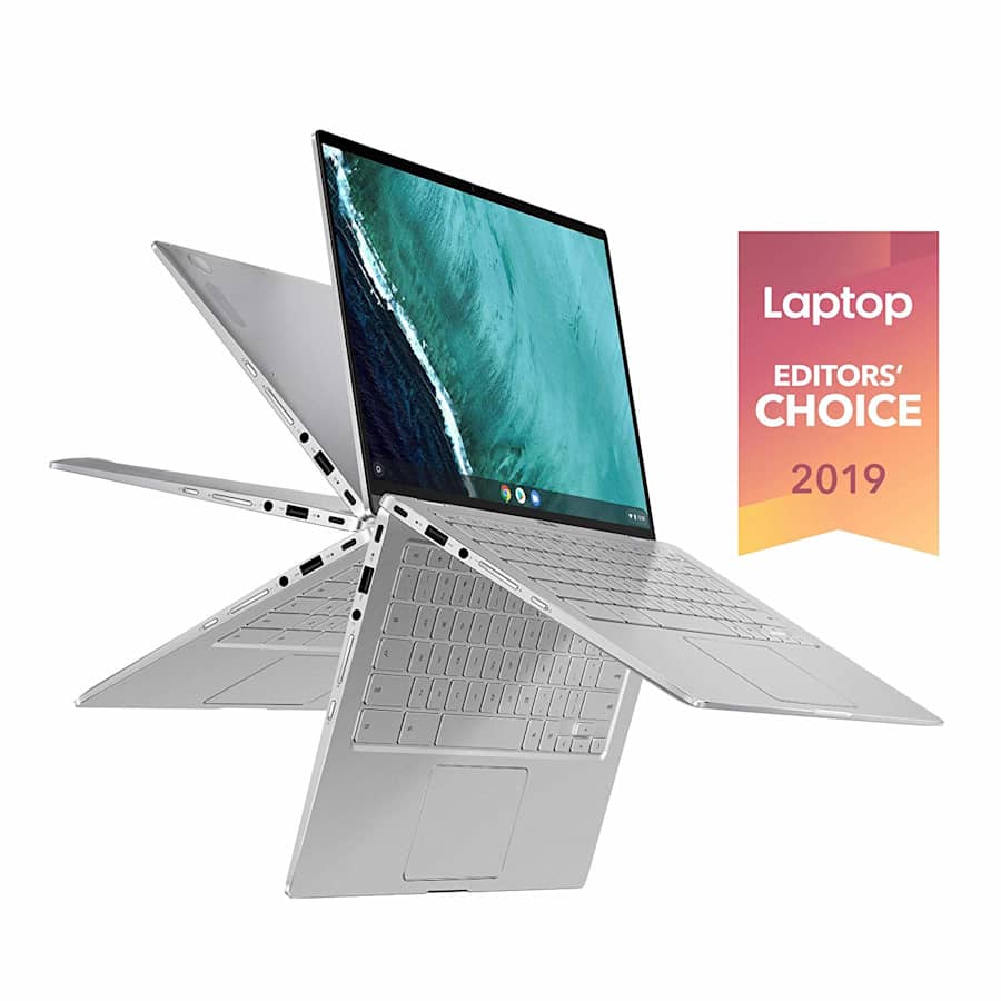 Asus Chromebook Flip C434 Amber Lake Y m3 14" 1080p Touch 2-in-1 Laptop for $400