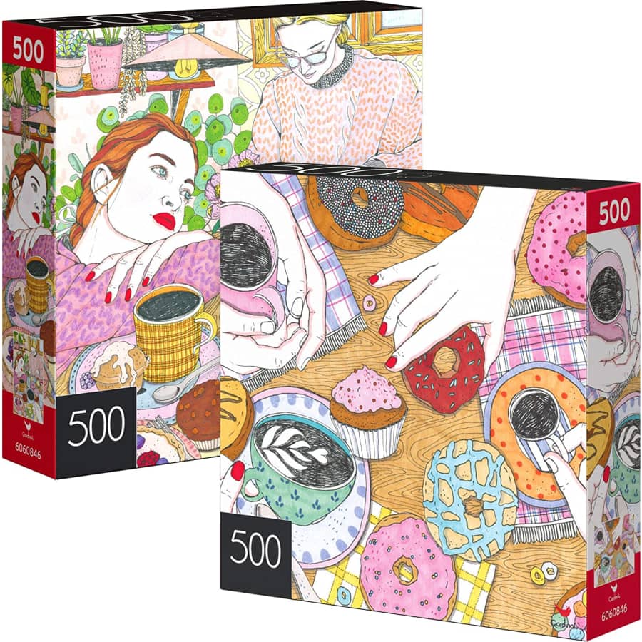 SpinMaster 500-Piece Jigsaw Puzzle 2-Pack for $11