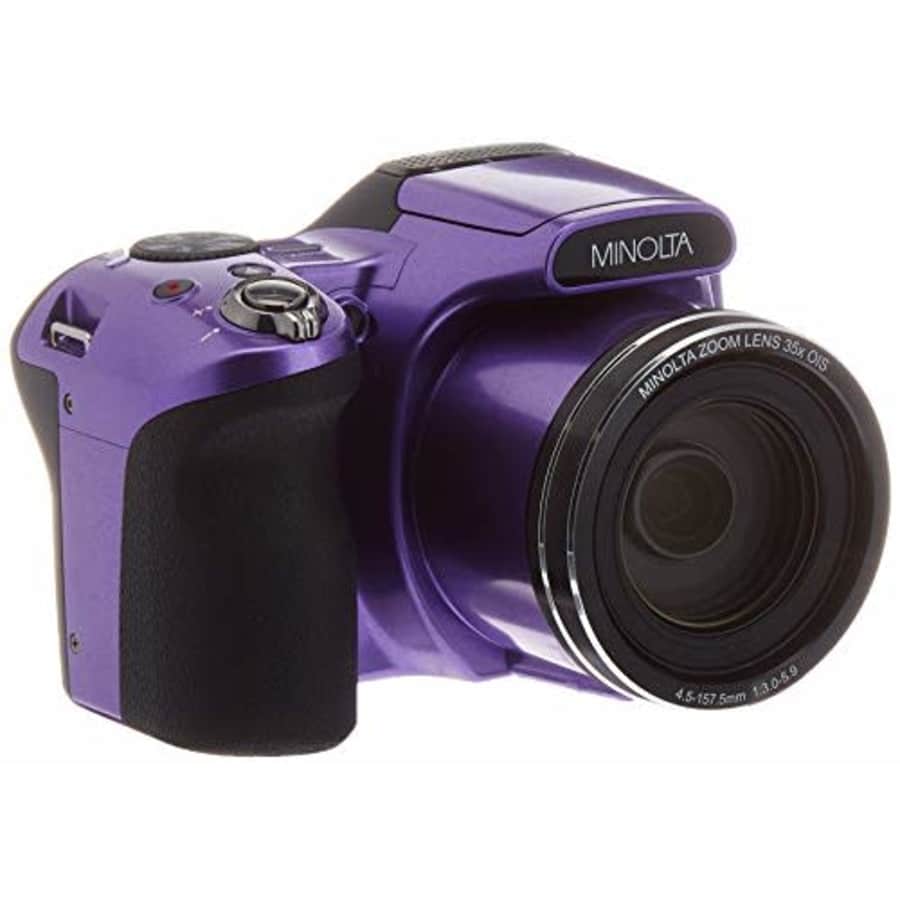 Konica Minolta Minolta 20 Mega Pixels Wifi Digital Camera with 35x Optical Zoom & 1080p HD Video Optical with for $300