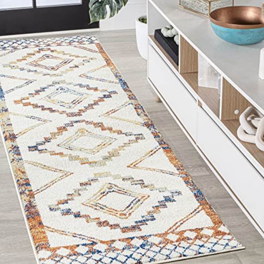 JONATHAN Y MOH200E-28 Amir Moroccan Beni Souk Indoor Runner Rug, Bohemian, Scandinavian, for $47