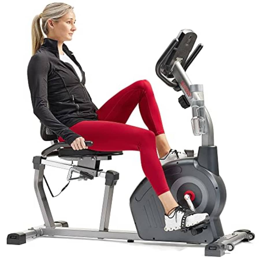 Sunny Health & Fitness Elite Interactive Series Exercise Recumbent Bike - SF-RB420046 for $400 Sunny Health & Fitness Elite Interactive Series Exercise Recumbent Bike - SF-RB420046 for $400