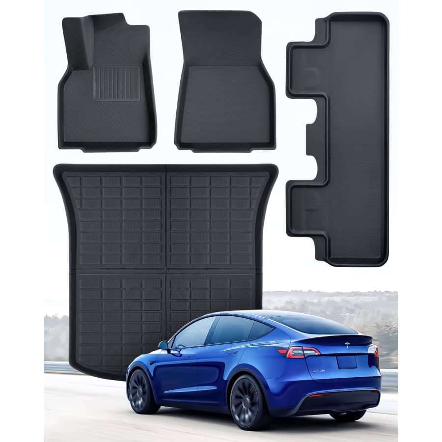 100 Liner Floor Mats for Tesla Model Y for $140