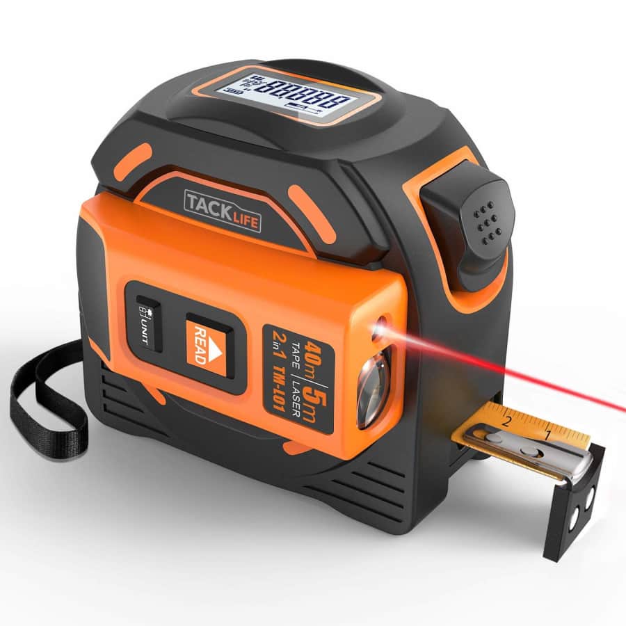 Tacklife Laser Tape Measure for $26