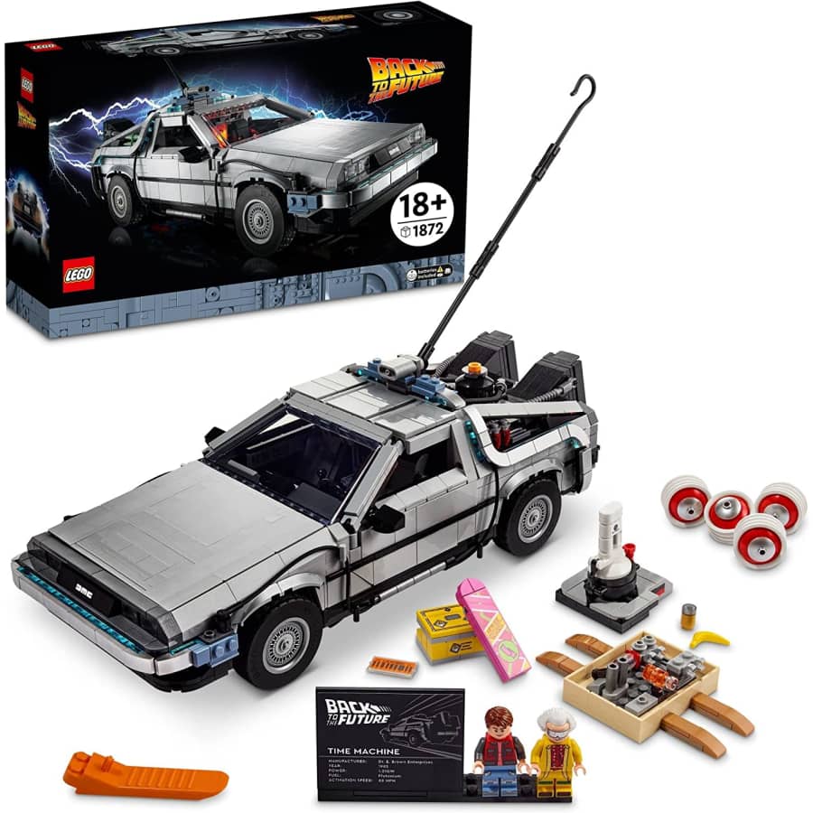 LEGO Icons Back to the Future Time Machine: $159.99