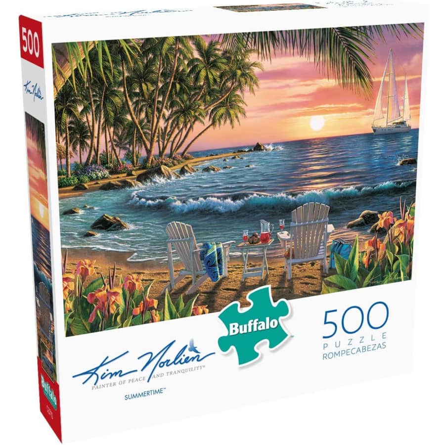 Buffalo Games Summertime 500-Piece Jigsaw Puzzle for $11