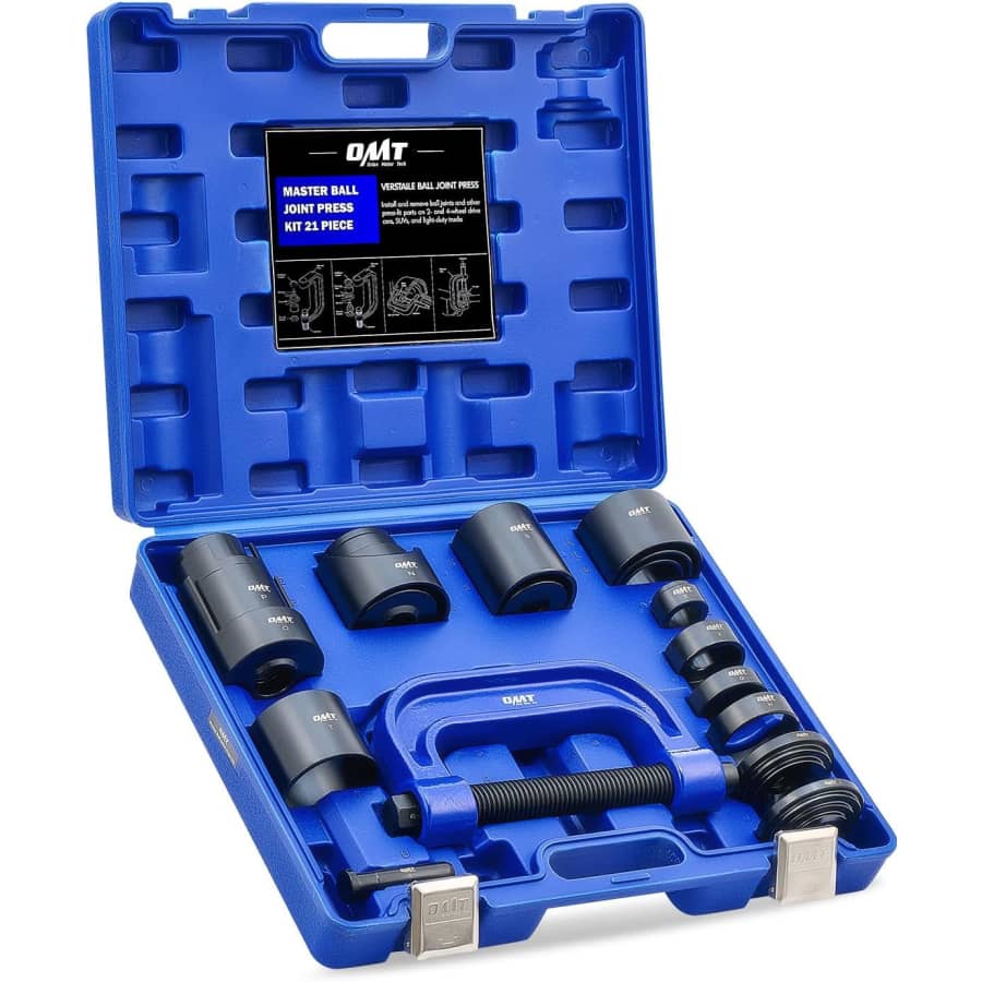 Orion Motor Tech 21-Piece Automotive Ball Joint Press Kit for $76 Orion Motor Tech 21-Piece Automotive Ball Joint Press Kit for $76