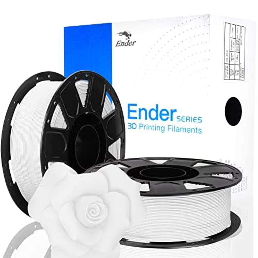 Creality Official Ender PLA Filament 1.75mm,2KG White 3D Printer Filament,No-Tangling and Strong for $29 Creality Official Ender PLA Filament 1.75mm,2KG White 3D Printer Filament,No-Tangling and Strong for $29