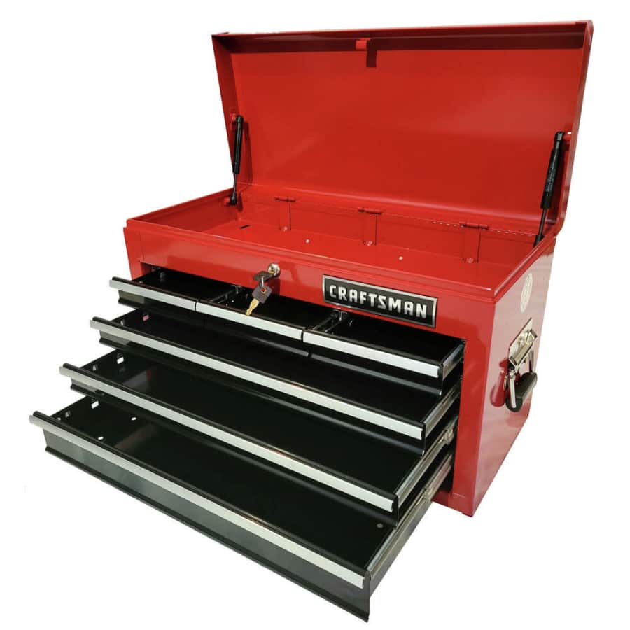Craftsman 26" 6-Drawer Tool Chest for $132