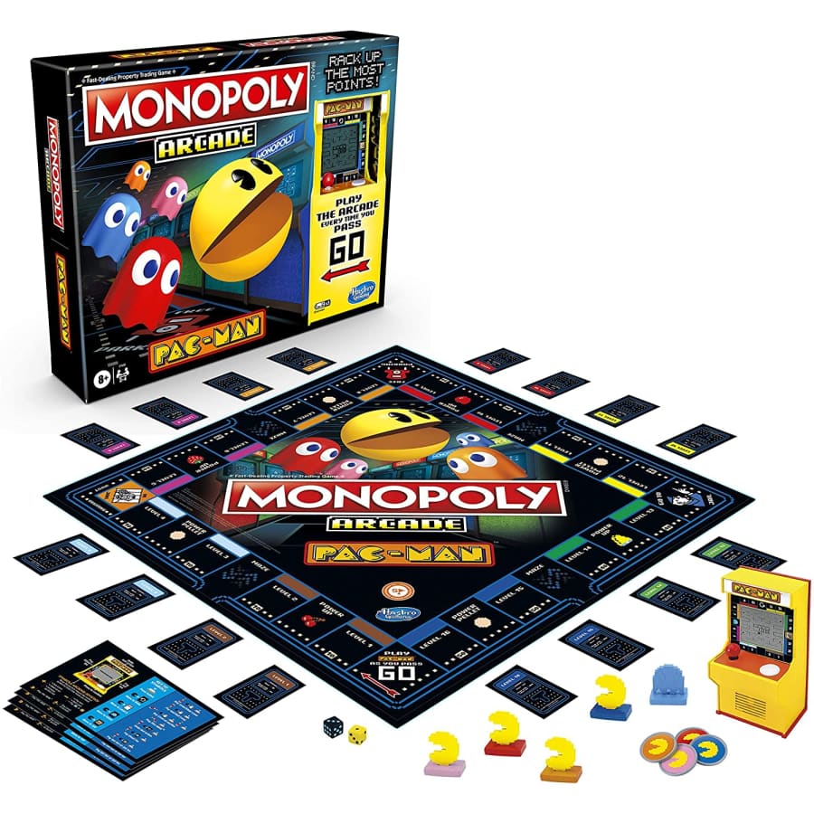 Monopoly Arcade Pac-Man Board Game for $16 Monopoly Arcade Pac-Man Board Game for $16