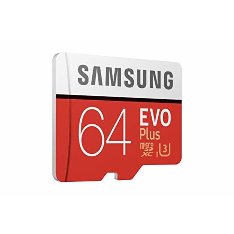 Samsung 64GB EVO Plus Class 10 Micro SDHC with Adapter (MB-MC64GA/IN) for $30