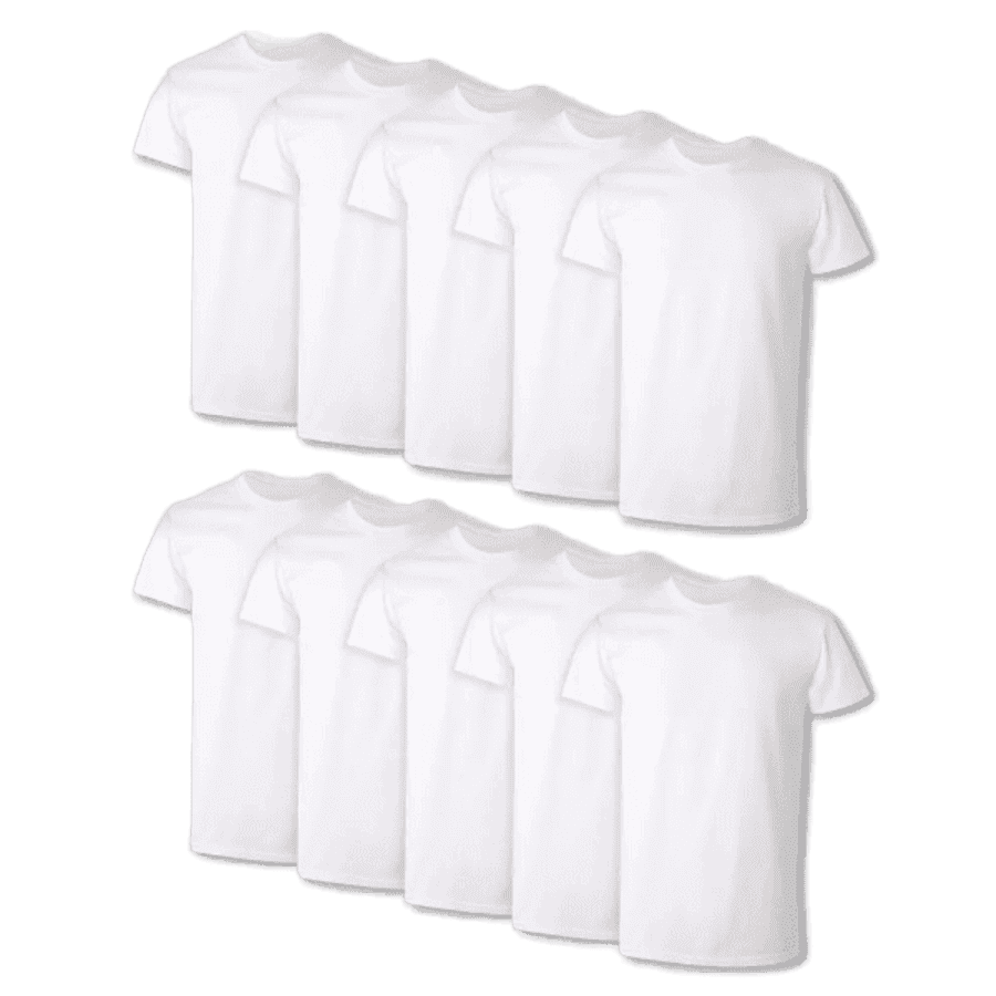 Hanes Men's Undershirt 10-Pack for $20
