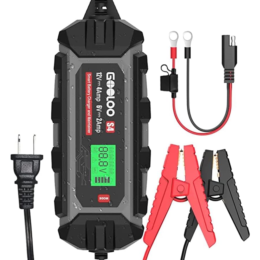 Gooloo S4 6V/12V Automotive Smart Battery Charger for $50 Gooloo S4 6V/12V Automotive Smart Battery Charger for $50